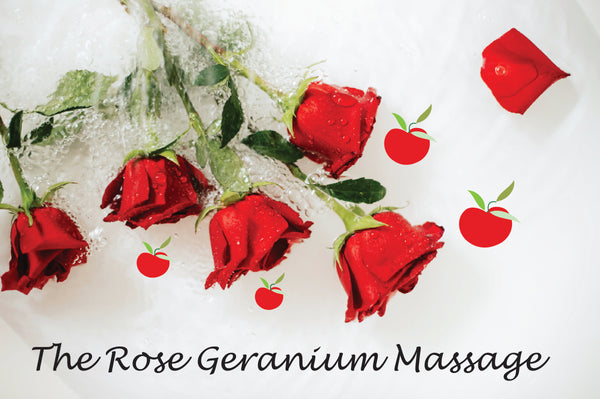 Rose Geranium Organic Massage OIl for LOVE