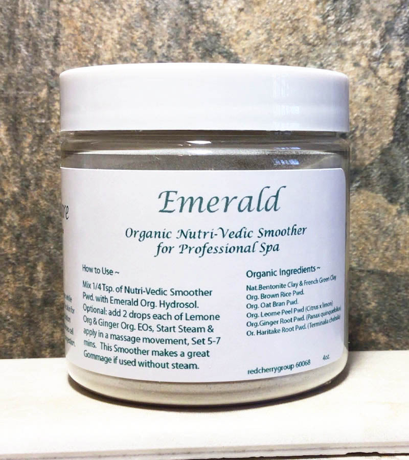 Emerald Organic Step 2  Pro Nutri-Vedic Smoother and Gommage Mask